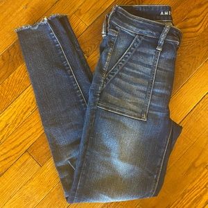 American Eagle Hi-Rise Jegging Crop